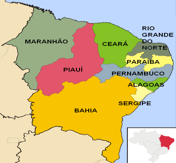 86 A cidade localiza-se na região denominada Nordeste Oriental que compreende os estados do Rio Grande do Norte, Paraíba, Pernambuco e Alagoas.
