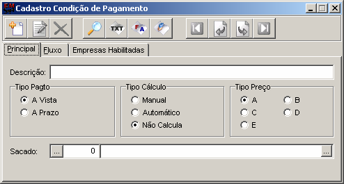 7.4 Negociação A forma de Negociação é uma ferramenta de extrema importância na atividade. O Administrador terá controle e flexibilidade para negociar com qualquer tipo e situação do cliente.