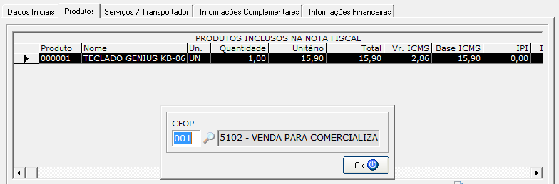 Tipo de atendimento Indica se o tipo de atendimento oferecido pela empresa se refere a uma operação presencial ou não presencial (internet, telemarketing, outros).