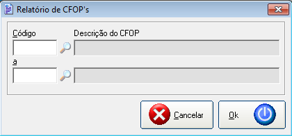 Verificar CST ao utilizar esse CFOP Permite vincular CST(s) correspondente ao CFOP. Ao marcar essa opção será aberto um espaço para inclusão do CST.