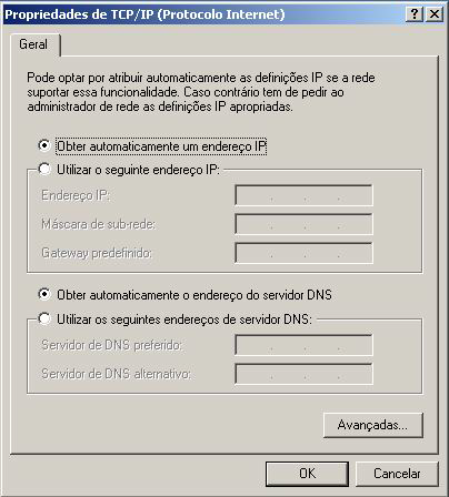 Hercules Wireless N PCMCIA HWNPCM-300 4. Na janela Propriedades de Ligação de área local, seleccione TCP/IP (Protocolo Internet). 5. Clique em Propriedades. 6.