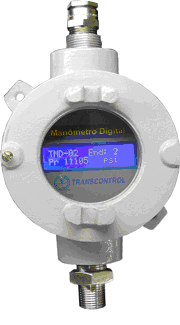 Manômetro Digital - TMD [Eletrônicos] O Manômetro Digital pode ser utilizado para acomanhamento de pontos de pressão local ou remoto, disponibilizando as suas leituras com alta exatidão.