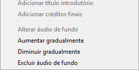 atingido. Veja o exemplo acima em que o arquivo de áudio foi acrescentado ao primeiro quadro mas se estende para o segundo.