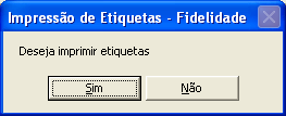 Exemplo de Carta de Mala Direta. Para gerar as etiquetas das cartas de mala direta.