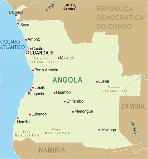 1. PAÍS De acordo com o IFC (International Finance Corporation) do Banco Mundial, e do índice de Ease of Doing Business, Angola ocupa a 179ª posição em 2014, num total de 189 países.