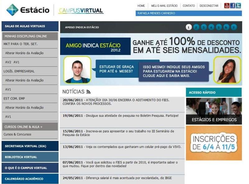 58 3.2 ATENDIMENTO VOLTADO PARA A ADMINISTRAÇÃO ACADÊMICA Para as ações e necessidades de cunho administrativo-acadêmico, o aluno tem a sua disposição canais de comunicação (virtuais e presenciais)