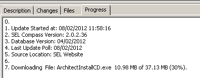 Quando encerrado o download, a instalação do AcSELerator Architect iniciará automaticamente.