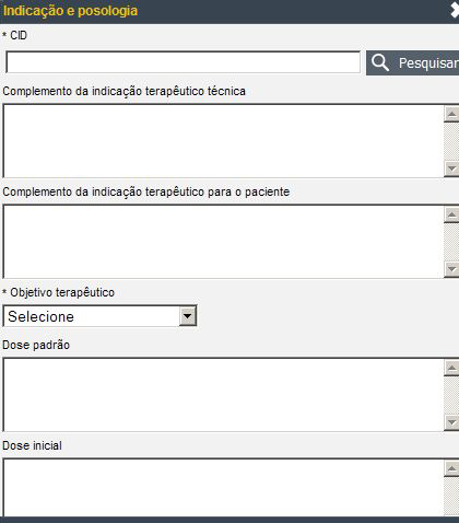 Indicação e Posologia: inserir as indicação do medicamento.