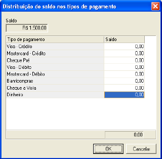 3. Cadastros O módulo de caixa possui vários cadastros que deverão ser informados pelo u- suário. Essas informações serão utilizadas no caixa ao realizar movimentações (entradas, saídas, pagamentos).