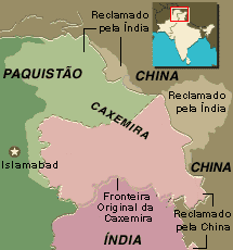 1948: Gandhi é assassinado por extremista hindu. Início de conflitos entre Índia e Paquistão pela região da Caxemira.