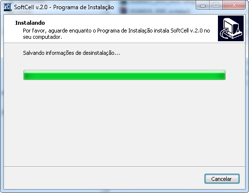 Figura 5: Opção para criar ícones(atalhos) do software Figura 6: Resumo das opções selecionadas g ) Resumo das opções selecionadas anteriormente para fazer a instalação do