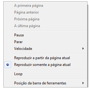 A primeira página, Página anterior, Próxima página, A última página: Clique nesses botões para pular para a página relevante. Caso você clique em um desses botões enquanto o IQBoard Software V4.