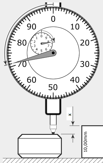 3 CONHECIMENTO ESPECÍFICO 01 - A medida, em polegadas, obtida pelo paquímetro indicado na figura ao lado é: a) 1,355. b) 1,75. c) 61 1. 128 d) 15 1. 32 e) 3 1.