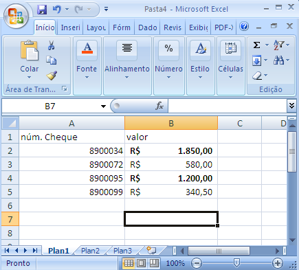 14) Considere a planilha abaixo. Qual é o resultado da fórmula CONT.SE(B2:B6; andamento ) no Microsoft Excel?