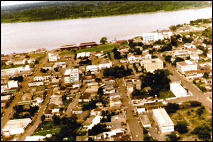 45 Figura 03: Vista parcial de Porto Velho, década de 80. Fonte: IBGE (Arquivo, 1987).