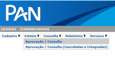 Consulta e Análise de Propostas 1º - Acessar telas de consulta e análise de proposta 2º - Consultar situação e realizar atividades relacionadas as propostas - Submenu Aprovação/Consulta Para