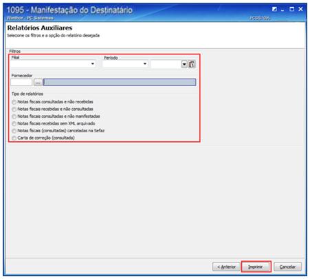 7. Realizar exportação do XML Para realizar a exportação, siga os seguintes procedimentos: 7.