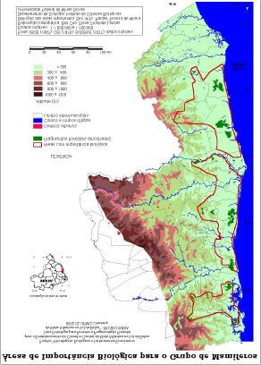 Bahia e Rio de Janeiro são as mais ricas em espécies e, aquelas que relativamente caracterizam uma fauna atlântica.