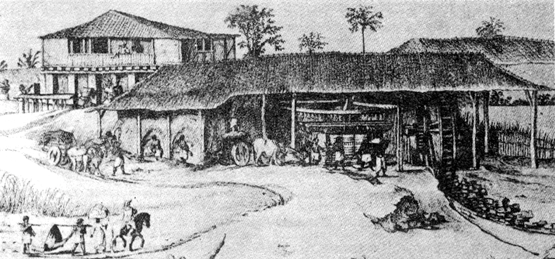 Ilustração 3. Casa de Fazenda de Pernambuco por Frans Host. Fonte: MEC- IPHAN & FAUUSP (1975, p. 110). Ilustração 4.