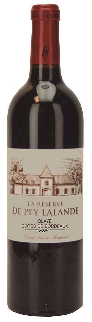 Reserve de Pey Lalande 2008 CARACTERÍSTICAS: Notas de cassis, framboesa e sousbois com o Cabernet Sauvignon. Os taninos são dedosos.