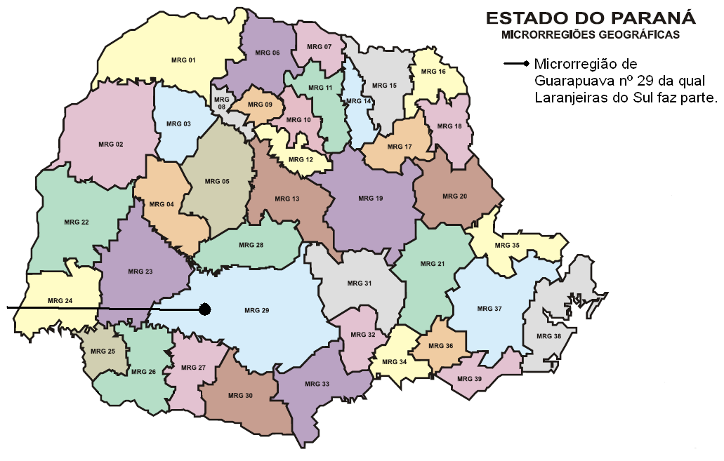 Figura 01: Localização da Mesorregião Geográfica Centro Sul Nº 08 no Estado