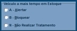 Veículo mais antigo em estoque Este processo tem como objetivo alertar/bloquear o usuário caso no momento de inserir o veiculo do Pedido de Venda, o veículo selecionado não seja o mais antigo.