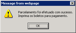 Após a simulação, é só clicar no botão