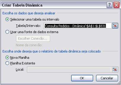 As Tabelas Dinâmicas permitem organizar dados e calcular informação resumida utilizando categorias (campos) e funções resumo (soma, média, etc).