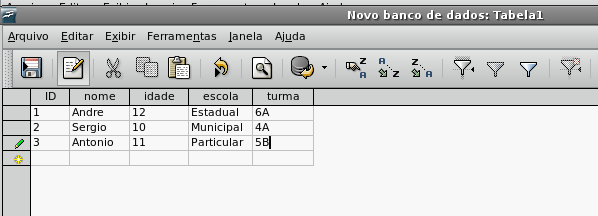 4. Tabelas Todos os dados de um banco de dados relacional (BDR) são armazenados em tabelas. Uma tabela é uma simples estrutura de linhas e colunas. Colunas Linhas 4.