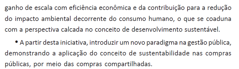 Compras Públicas Sustentáveis