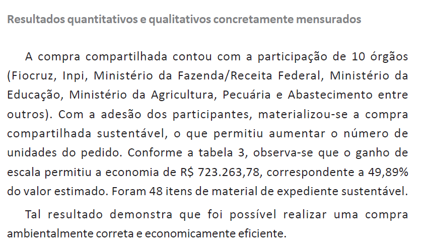 Compras Públicas Sustentáveis