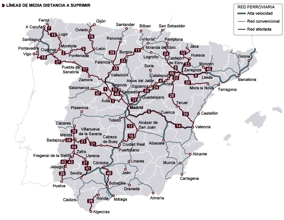 IEVA em infraestruturas de transporte internacional de mercadorias cional, em geral, ou farão a transição para a bitola europeia ou fecharão.