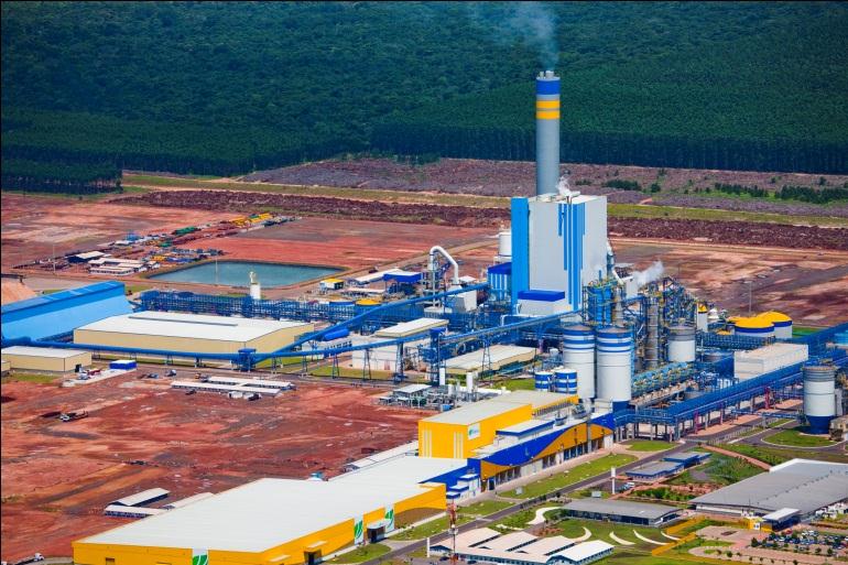Unidades Industriais da Fibria Três Lagoas Mato Grosso do Sul 1.300 mil t/ano Jacareí São Paulo 1.100 mil t/ano Aracruz Espírito Santo 2.
