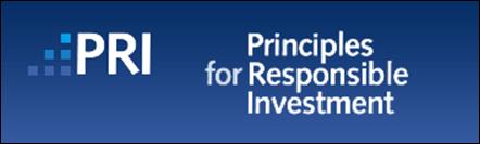 Princípios para Investimento Responsável Uma iniciativa da UNEP, braço financeiro da ONU, que desenvolveu em (2006) um conjunto de Princípios que visam ampliar a abordagem financeira tradicional das