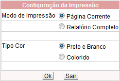 Recursos auxiliares Exportação de dados Este recurso está disponível em consultas e/ou relatórios e permite exportar seu(s) resultado(s) para arquivos nos formatos PDF, DOC e XLS.