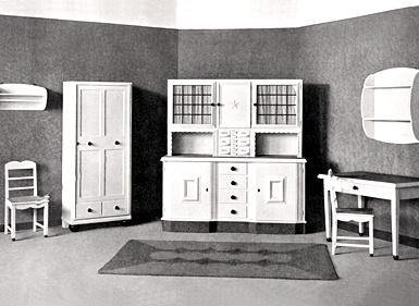 A cozinha - espaço em permanente evolução 38 separou as funções de preparar os alimentos e cozinhá-los completamente, movendo o fogão para um local mais próximo à cozinha. Fig.