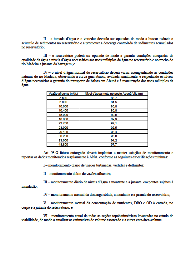 Estudo da cheia de 214 na bacia