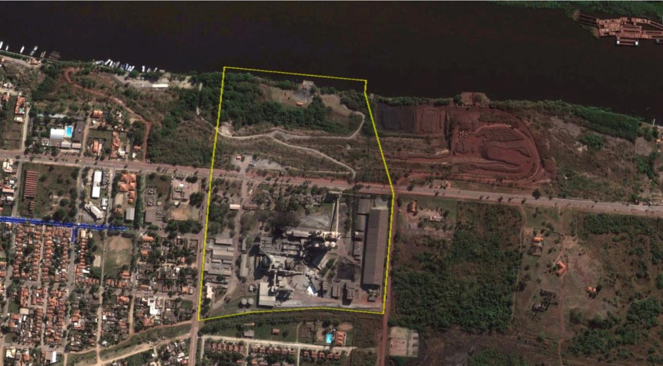 Relatório Técnico Bacia do Paraguai Figura 22 - TUP Cimento Itaú Portland S.A. Fonte: Google Earth 6.1.