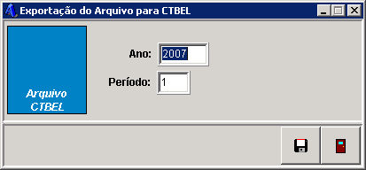 60 Exportação ENADE Lista de Acesso DIMEP Lista CTBEL Diário Eletrônico Geração de disquetes INCLUIR