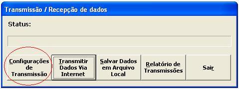 8. UTILITÁRIOS Pelo menu utilitários, o usuário poderá transmitir dados on-line para o banco de dados PAINT, bem como executar e restaurar backups, 8.1.