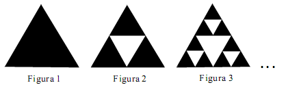 Questão 54 Fractal (do latim fractus, fração, quebrado) objeto que pode ser dividido em partes que possuem semelhança com o objeto inicial A geometria fractal, criada no século XX, estuda as