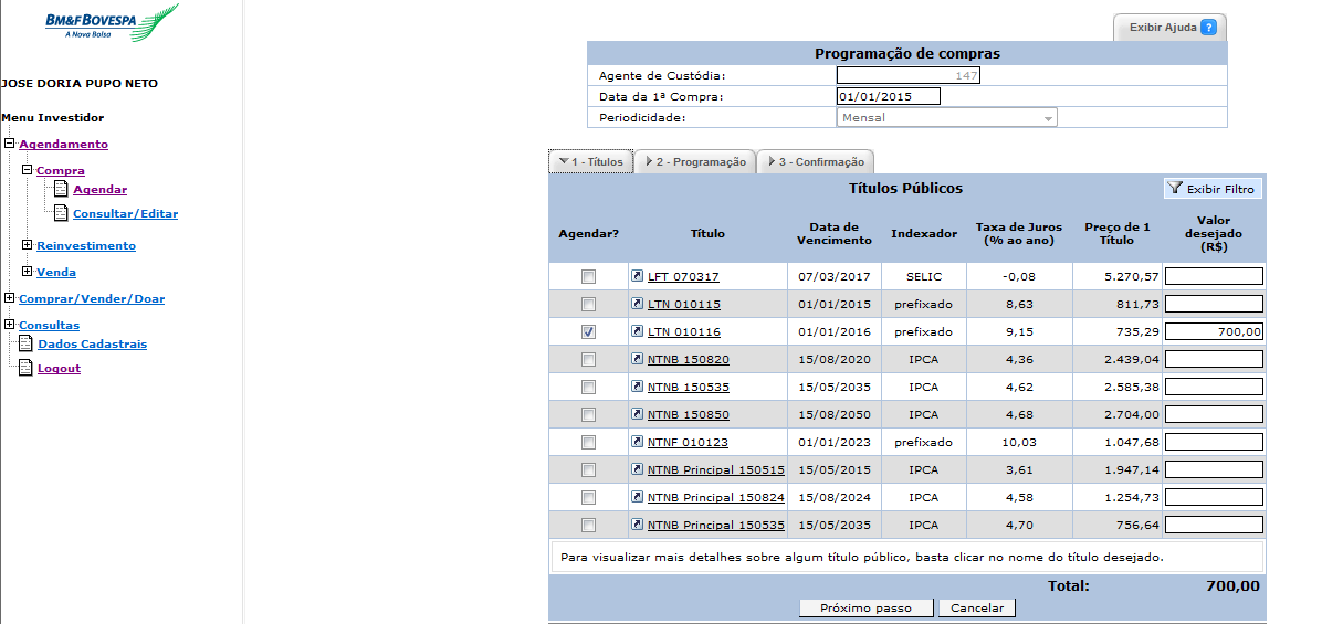 Como AGENDAR a compra de