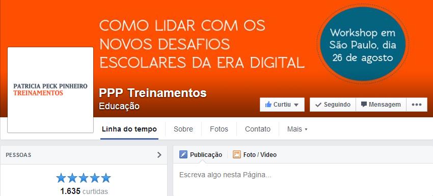 AGENDA CURSOS PPP TREINAMENTOS AULAS VIRTUAIS - 19h às 21h (de qualquer lugar) WORKSHOP Cursos presenciais das 10:00 às 17:00 (em SP)