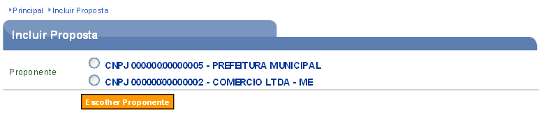 4.3.1. Enviar Proposta para uma ou mais Emenda(s) Parlamentar(es) Ao buscar programa(s) para o envio de proposta, o usuário poderá selecionar mais de uma emenda parlamentar.