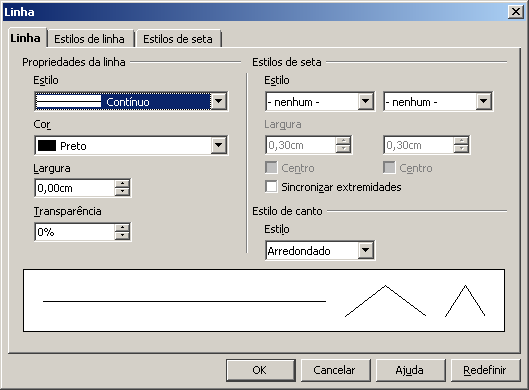 3 - Formatação Barra de formatação Quando da inserção de um desenho no documento, será exibida uma barra para