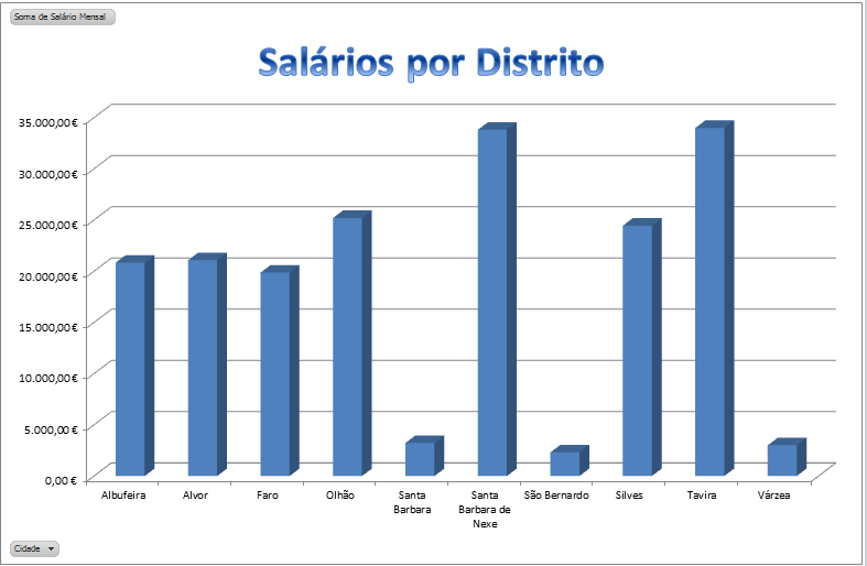 Sofia Sá Criar campos calculados Um campo calculado inclui uma nova coluna de análise que, em vez de ser uma função de soma, média ou outra já pré programada é o resultado de um cálculo escolhido