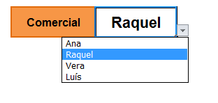 Manual Microsoft Excel PASSO 5: CRIAR CÉLULA INTERACTIVA Conceito Um Dashboard pretende-se interactivo e dinâmico e, numa fase inicial, esta interacção pode e deve ser baseada numa célula que,