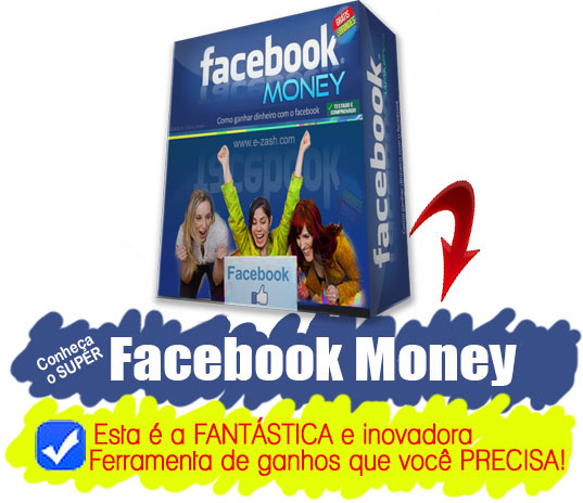 Você pode começar a ganhar dinheiro com com o seu Facebook ainda hoje mesmo, Acesse agora www.e-zash.