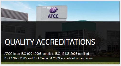 COLEÇÕES Norma/regulamentos http://www.atcc.org/en/about/about_atcc/quality_accreditations.