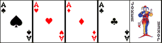 Na Figura 3 estão representadas as 52 cartas, agrupadas pelos naipes, que fazem normalmente parte de um jogo de Poker.